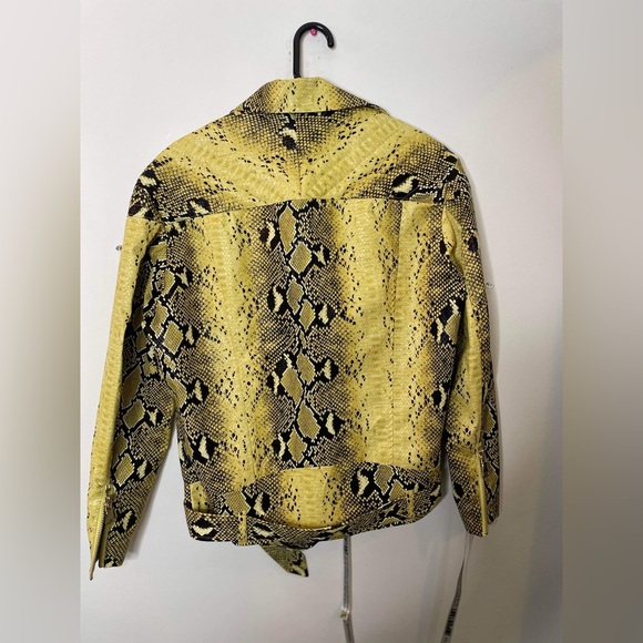 Mistress, rocks, snake, Print Oversized Biker Jacket size xs - Picture 9 of 12
